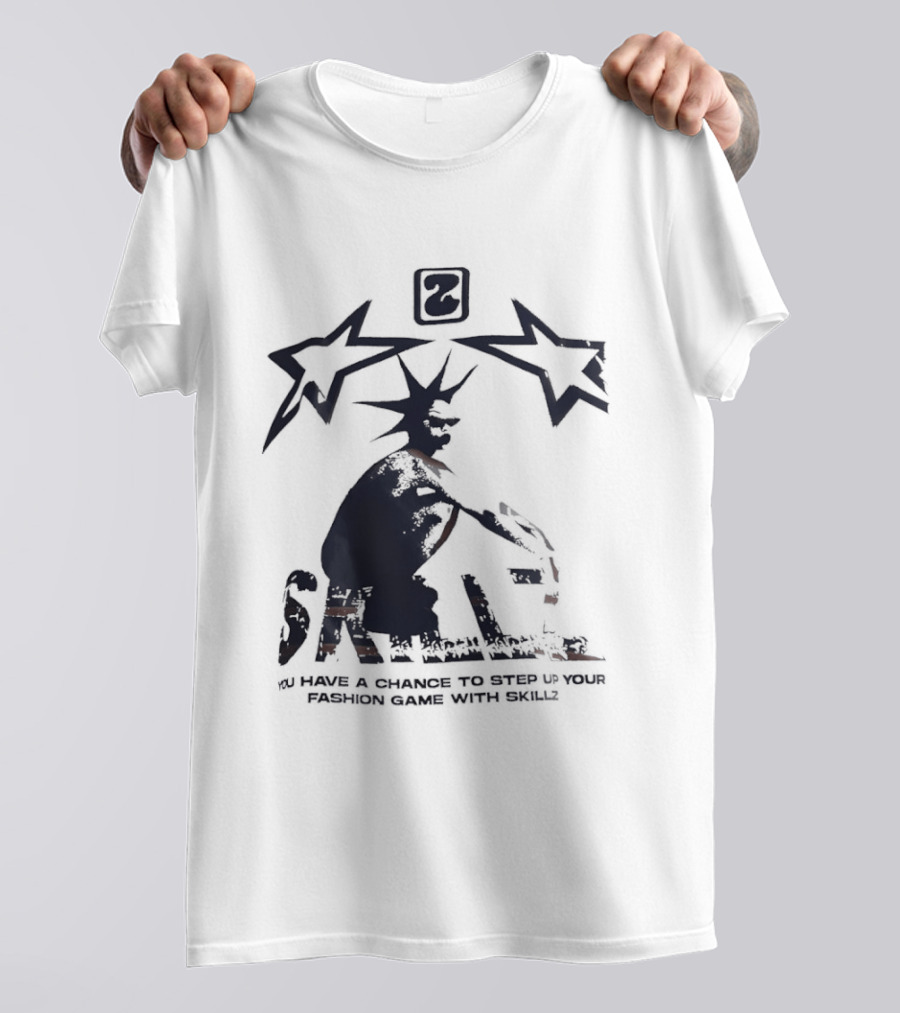 Skillz Fashion Game Streetwear Urban Art Rebel Graffiti Style New York Liberty Basketball T-Shirt