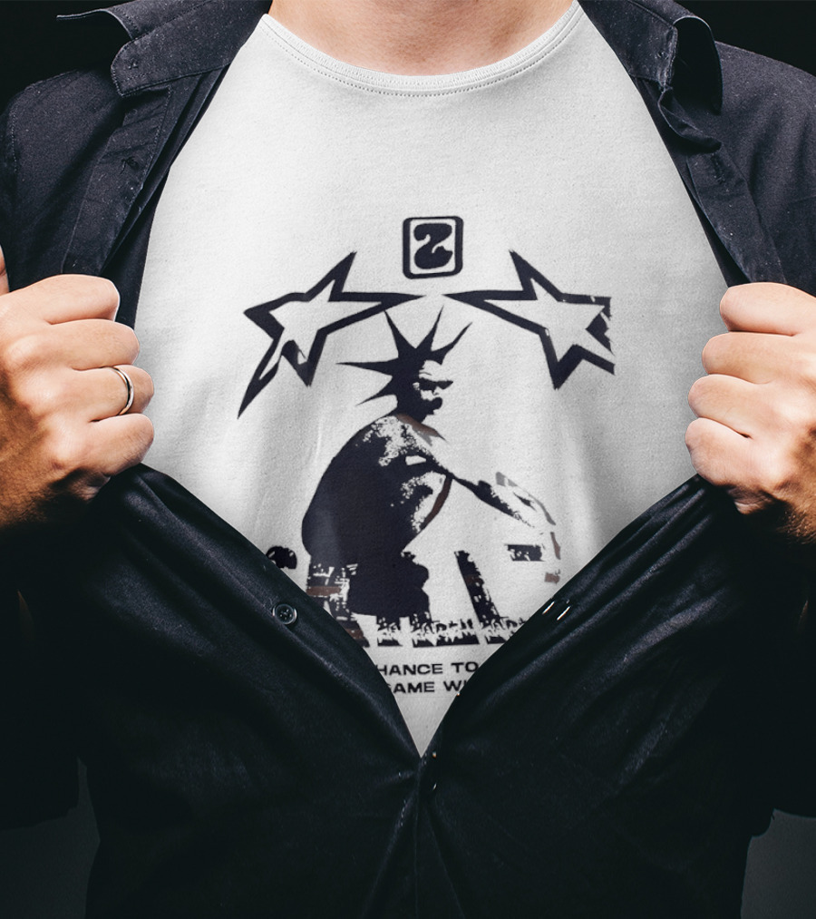 Skillz Fashion Game Streetwear Urban Art Rebel Graffiti Style New York Liberty Basketball T-Shirt