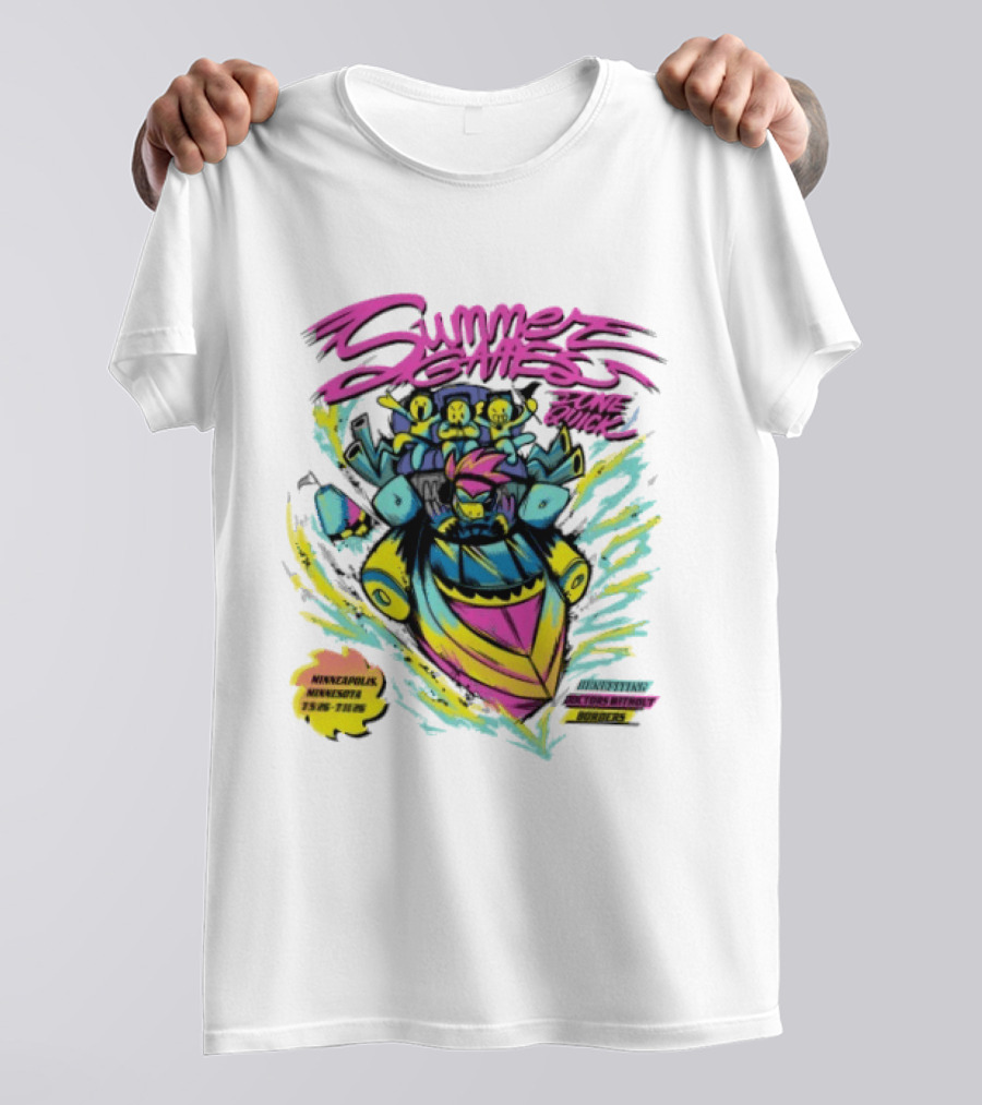 Summer Games Zone Quick Minneapolis 2026 Minnesota Benefiting Doctors Without Borders T-Shirt