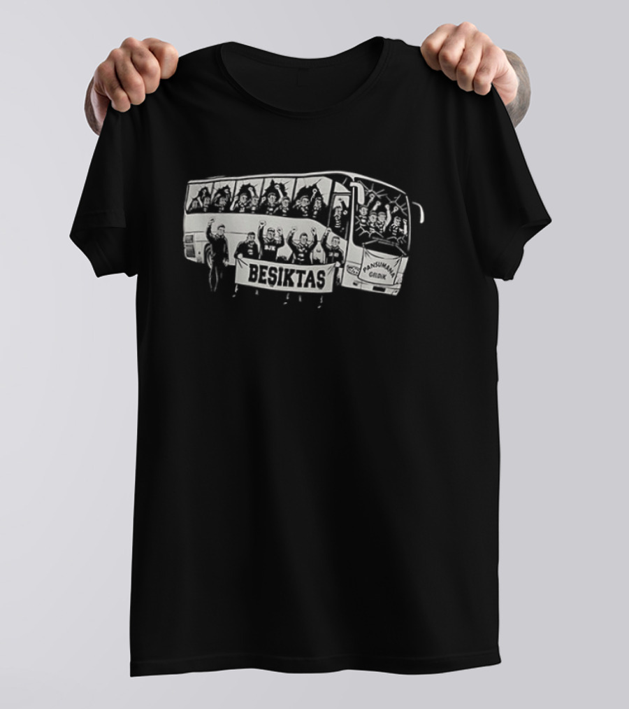 Besiktas Erkek BJK 1903 Team Spirit Bus T-Shirt