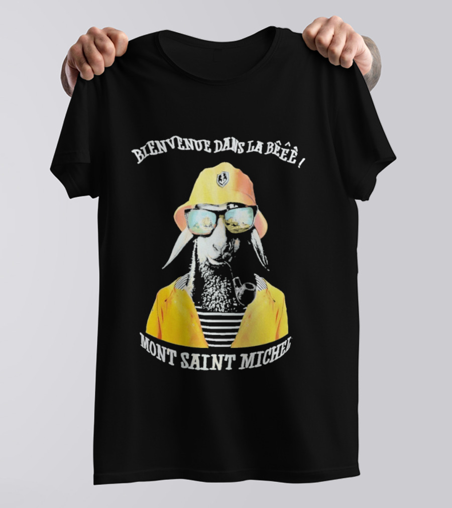 Bienvenue Dans La Beee Mont Saint Miche Vintage Sailor T-Shirt