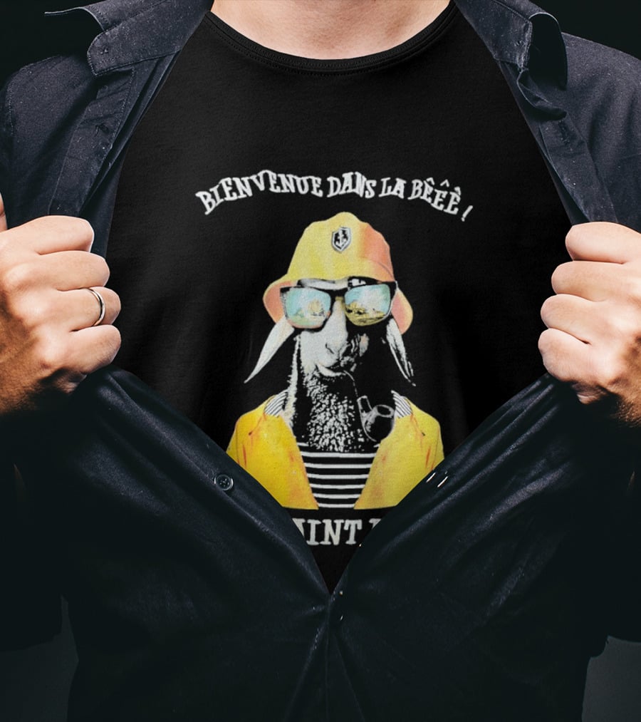 Bienvenue Dans La Beee Mont Saint Miche Vintage Sailor T-Shirt
