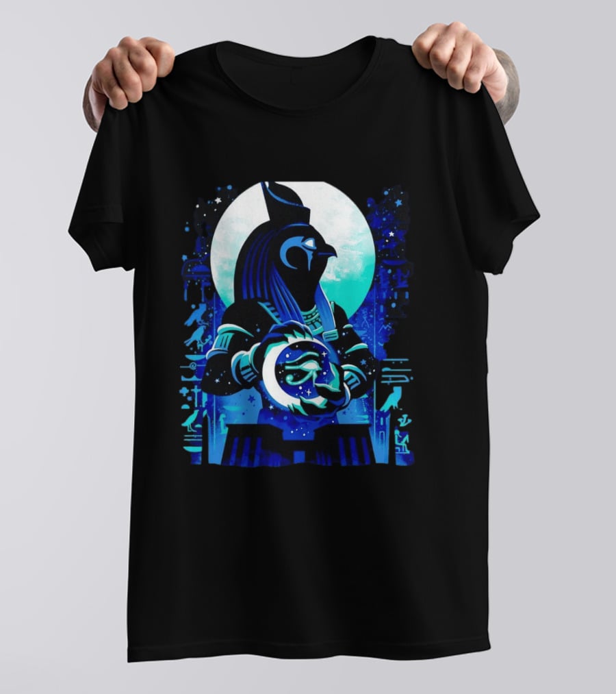 Eye Of Horus Egyptian Moon God Mythology Symbolism T-Shirt