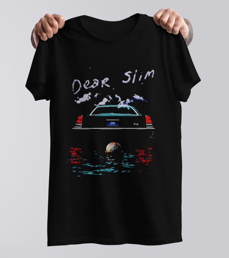 Eminem Dear Slim Car And Water Scene T-Shirt