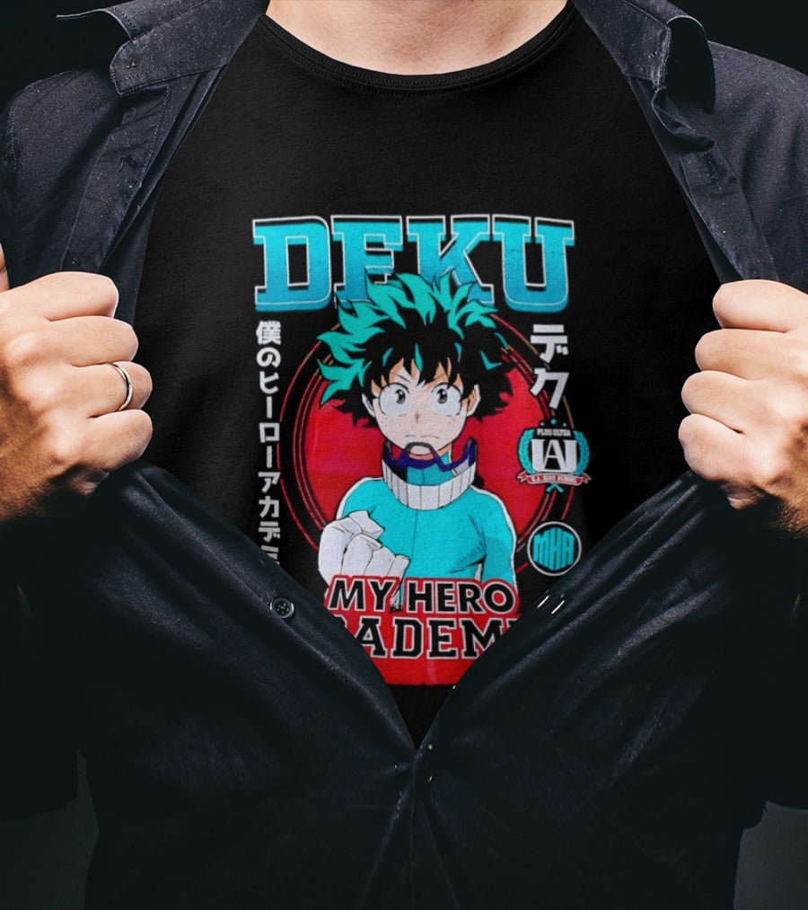 Deku Boku No Hero Academia Midoriya Izuku Japanese T-Shirt