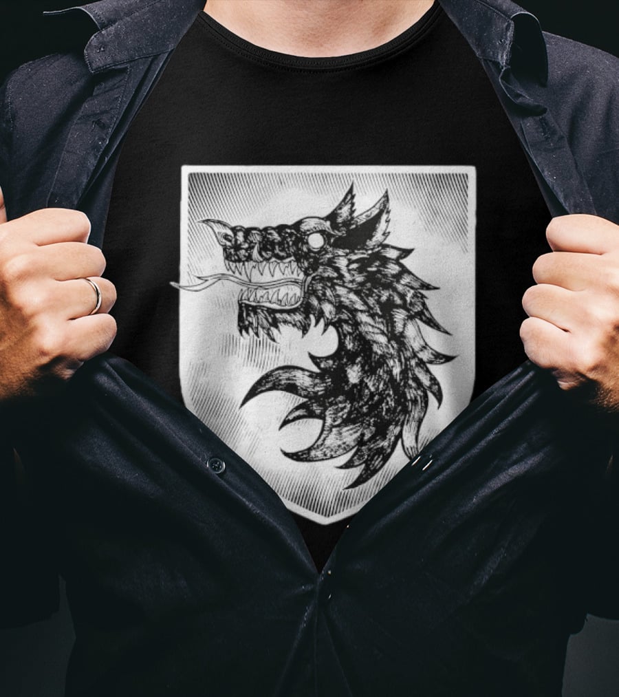 Direwolf House Stark Sigil Game Of Thrones T-Shirt