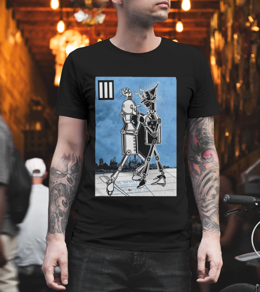 Jack White Brooklyn Paramount July 12 2026 Dancing Robots T-Shirt