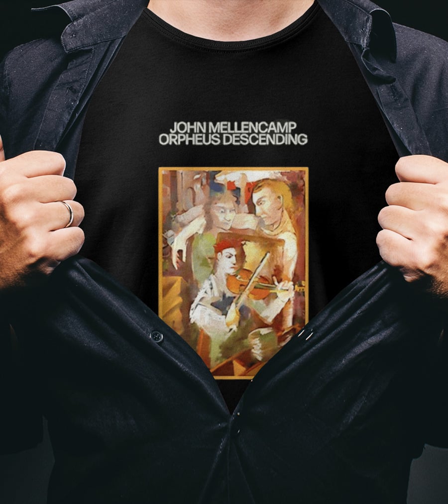 John Mellencamp Orpheus Descending Vintage Rock Music T-Shirt