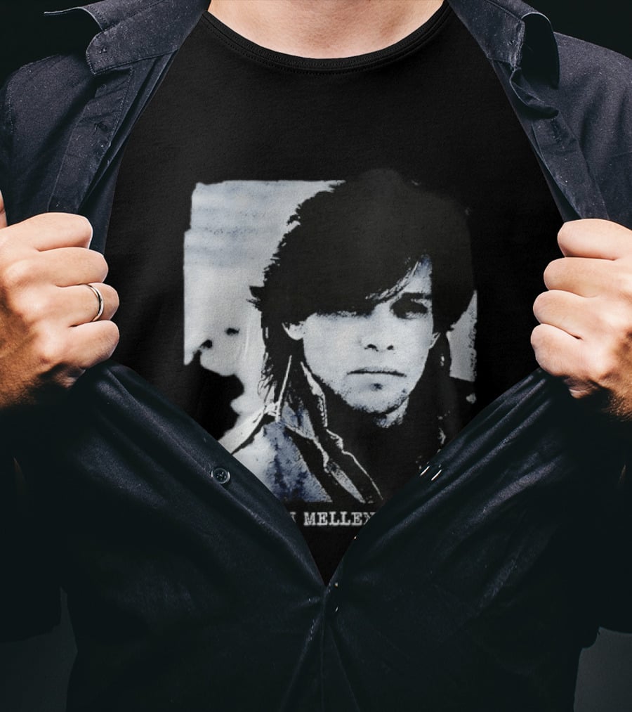 John Mellencamp Rock Music Singer Black And White T-Shirt