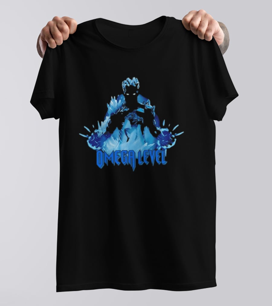Omega Level Iceman X Men Marvel Mutant Ice Hero T-Shirt