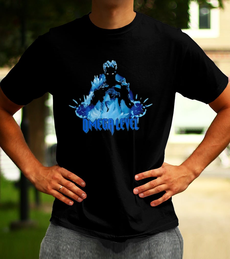 Omega Level Iceman X Men Marvel Mutant Ice Hero T-Shirt