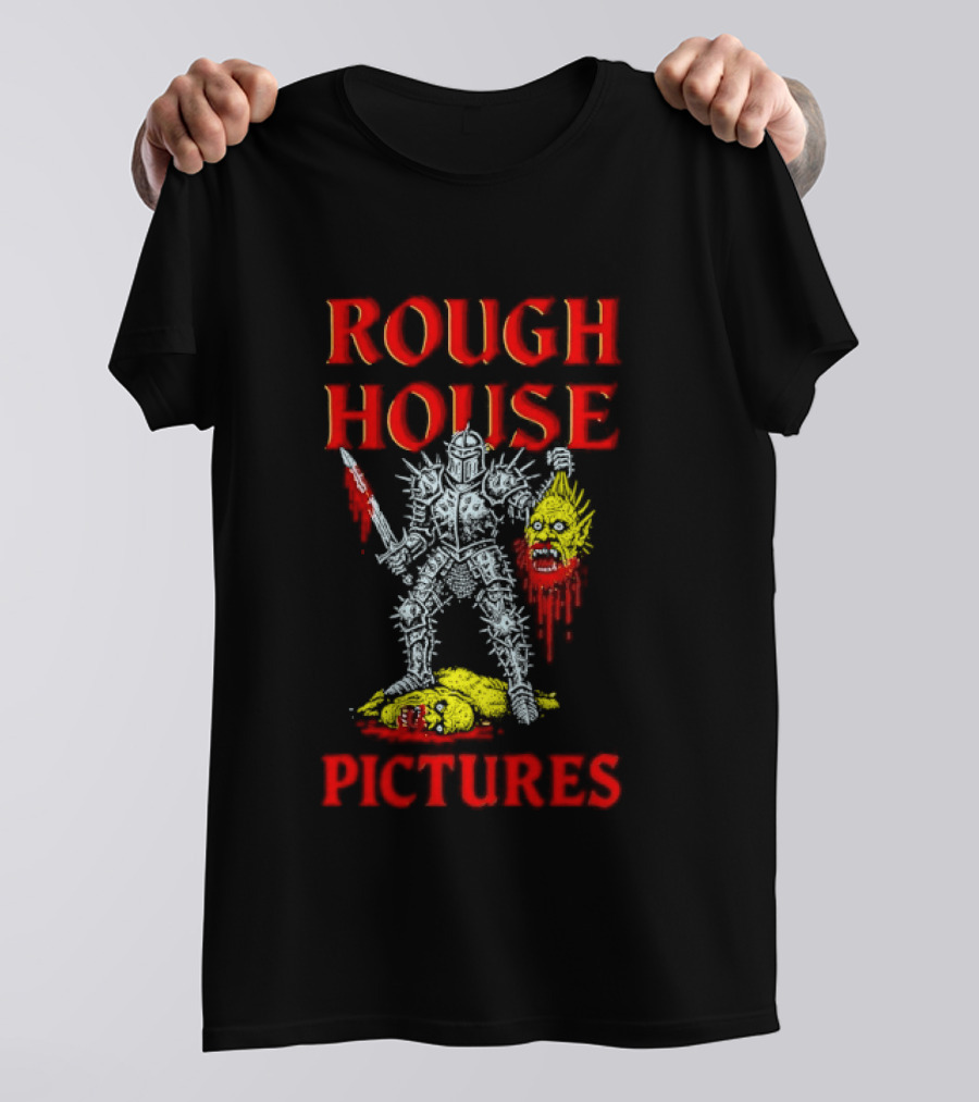 Rough House Pictures Knight Holding Severed Head T-Shirt