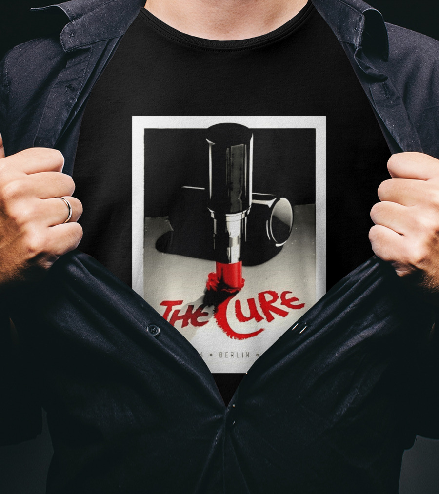 The Cure Berlin Concert 11 July 2026 Wuhlheide Lipstick T-Shirt