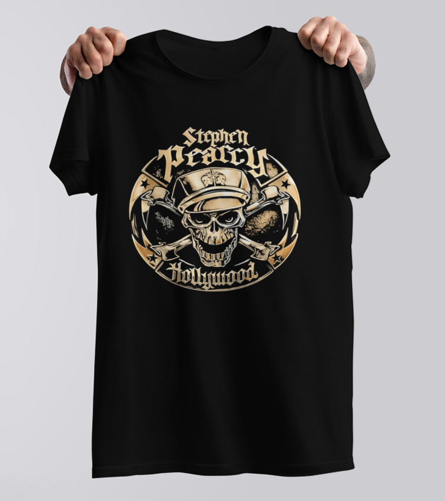 Stephen Pearcy Hollywood Skull Ratt T-Shirt