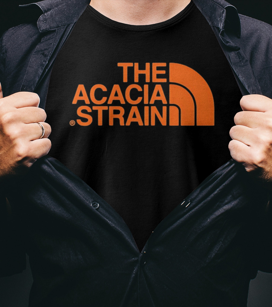 The Acacia Strain Metalcore Deathcore North Face T-Shirt