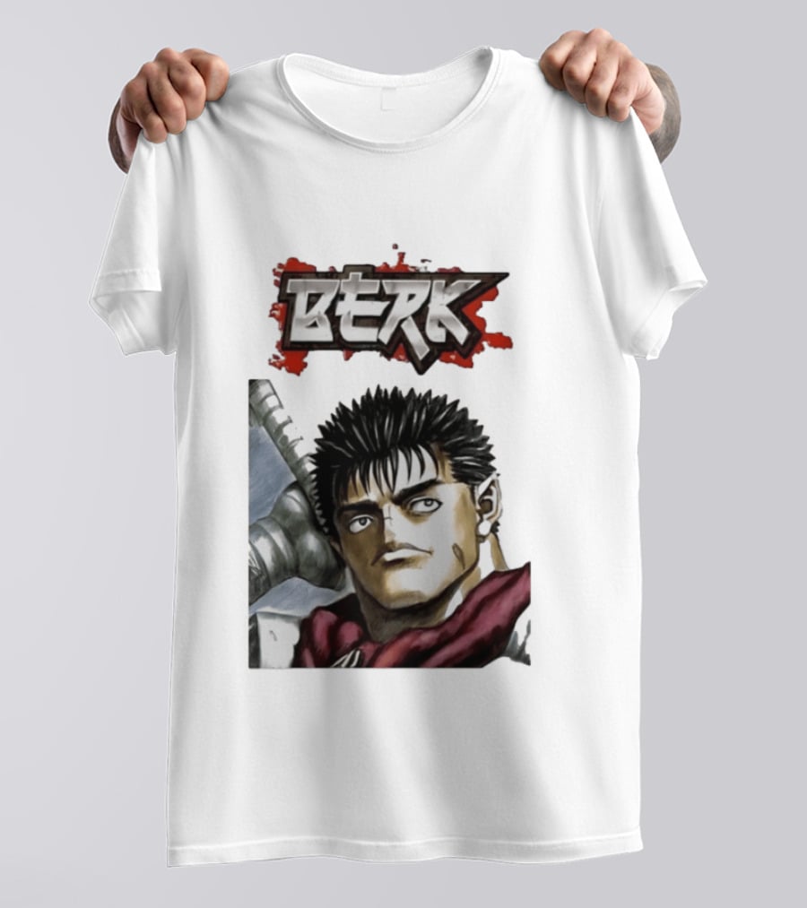 Berk Berserk Manga Guts Style Warrior T-Shirt