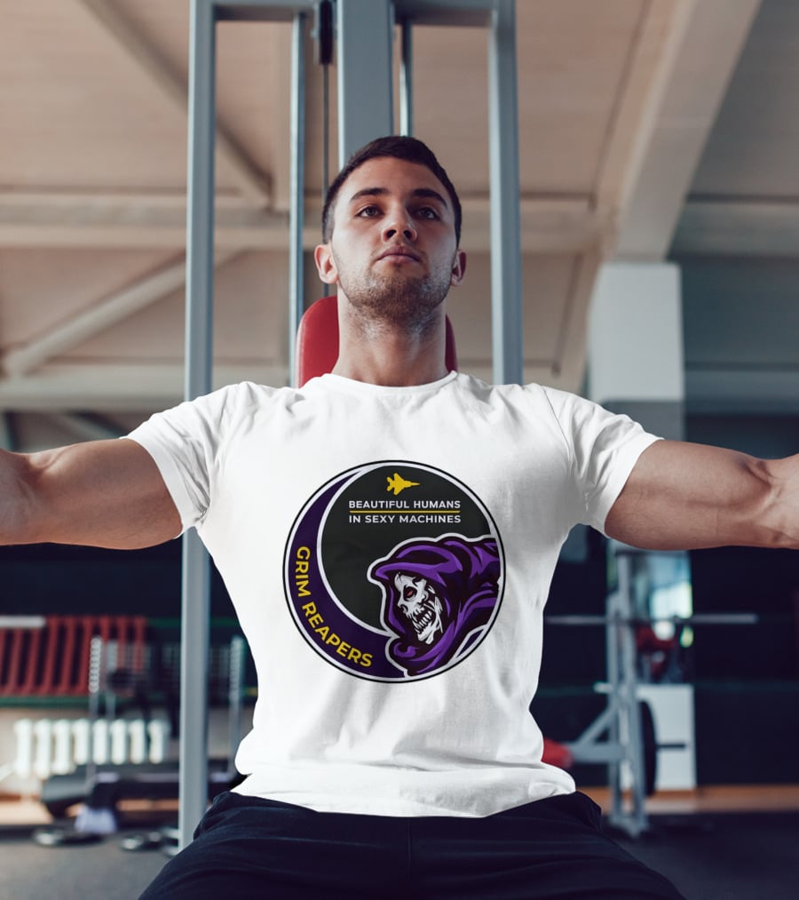 Grim Reapers Beautiful Humans In Sexy Machines Jet Pilot T-Shirt