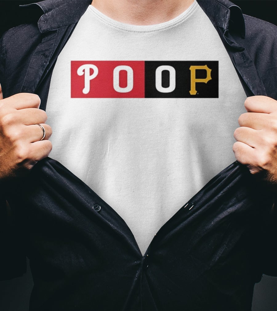 POOP Joe Roderick Pittsburgh Pirates T-Shirt