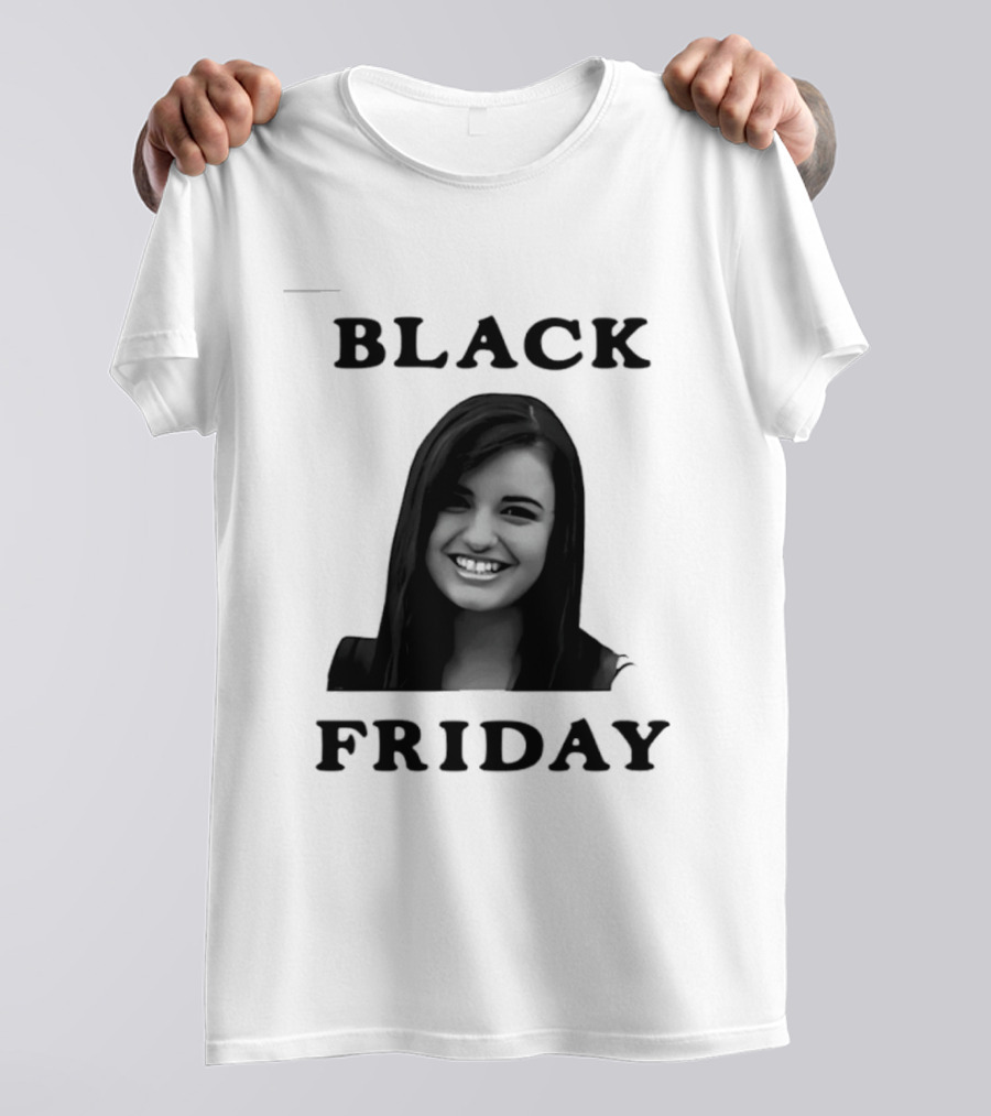 Rebecca Black Friday Meme Face Combo T-Shirt