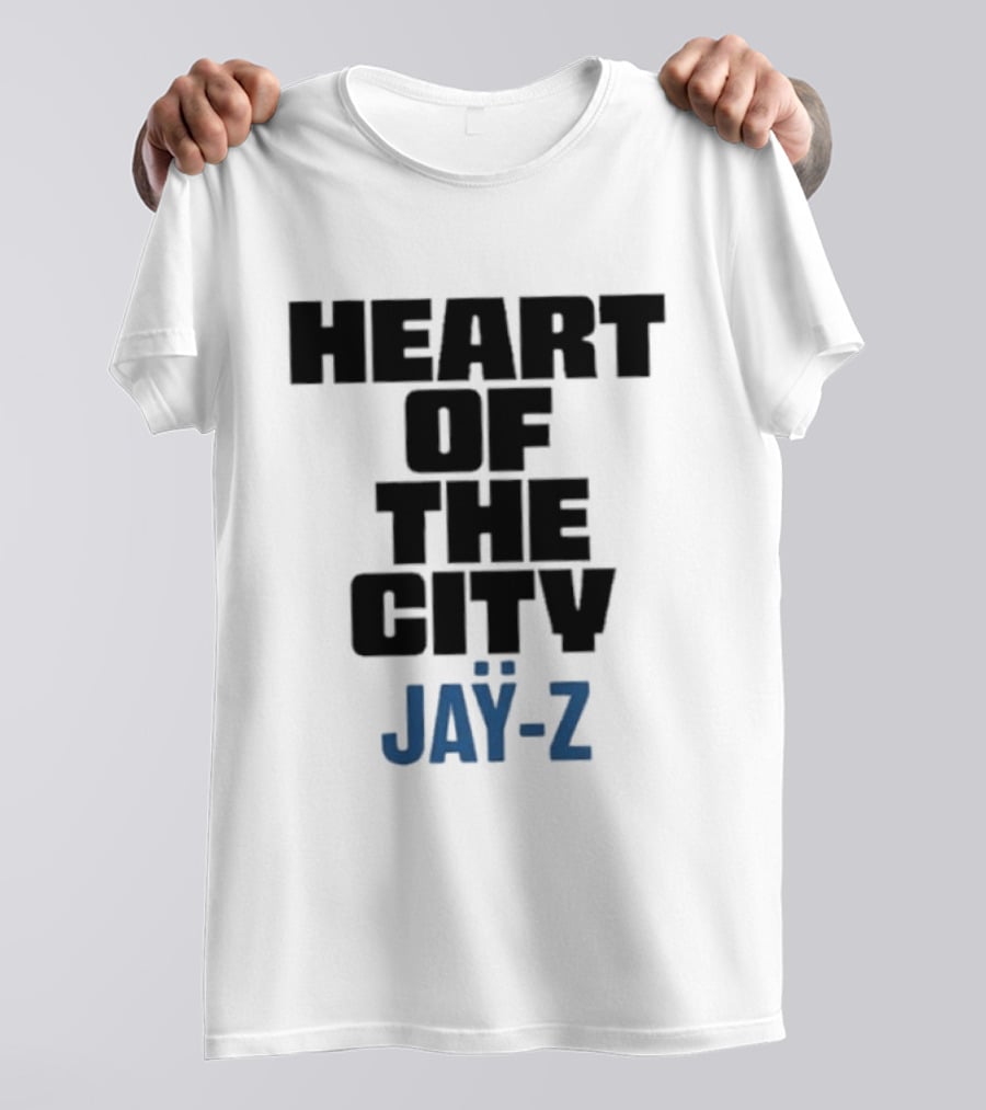 Heart Of The City Jay Z Hip Hop Rap Music T-Shirt