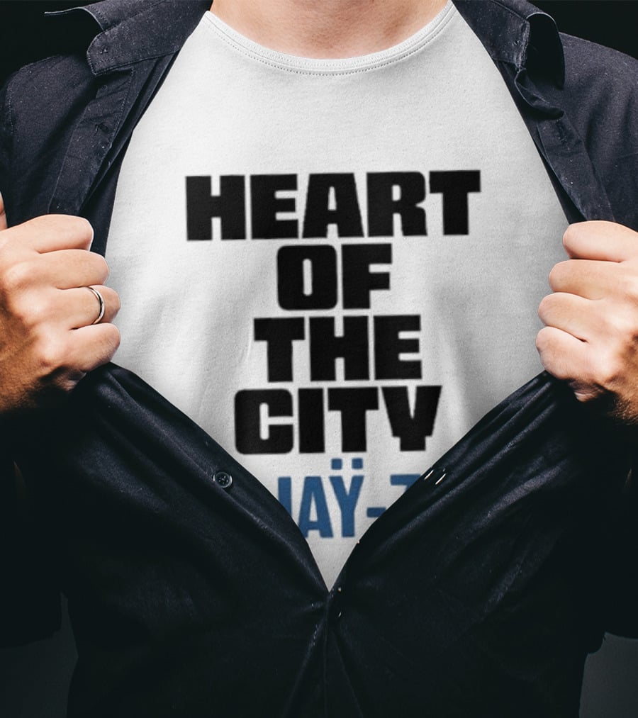 Heart Of The City Jay Z Hip Hop Rap Music T-Shirt
