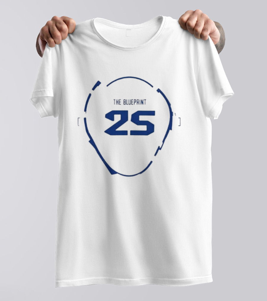 Jay Z The Blueprint 25 Stadium Tour Anniversary T-Shirt