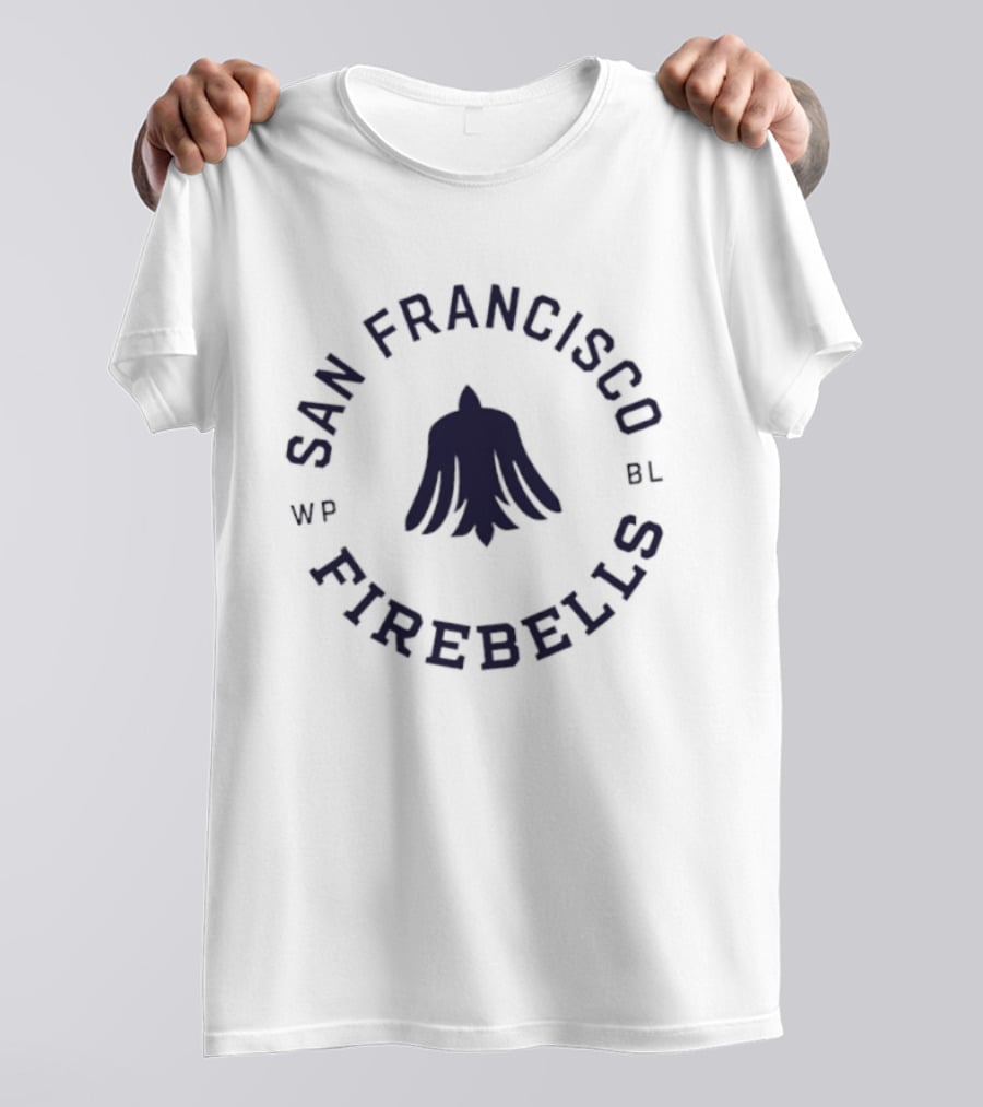San Francisco Firebells WPBL Baseball T-Shirt