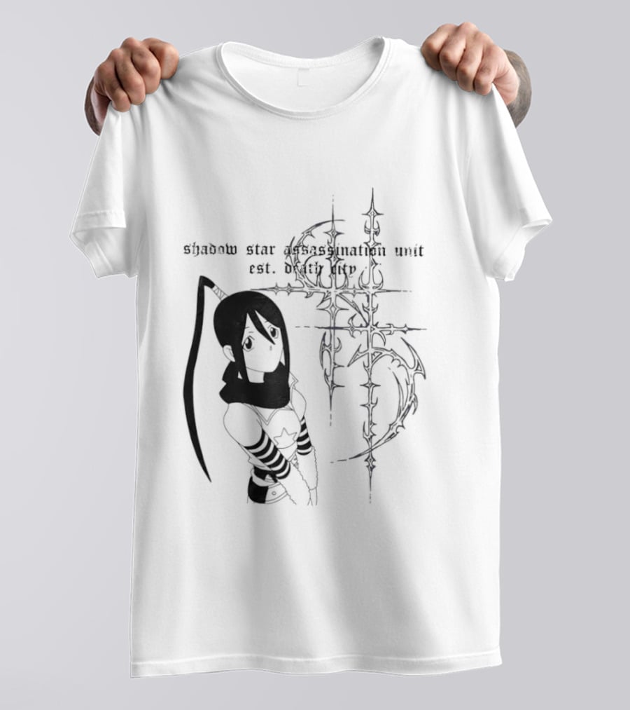 Shadow Star Assassination Unit Est Death City Anime T-Shirt