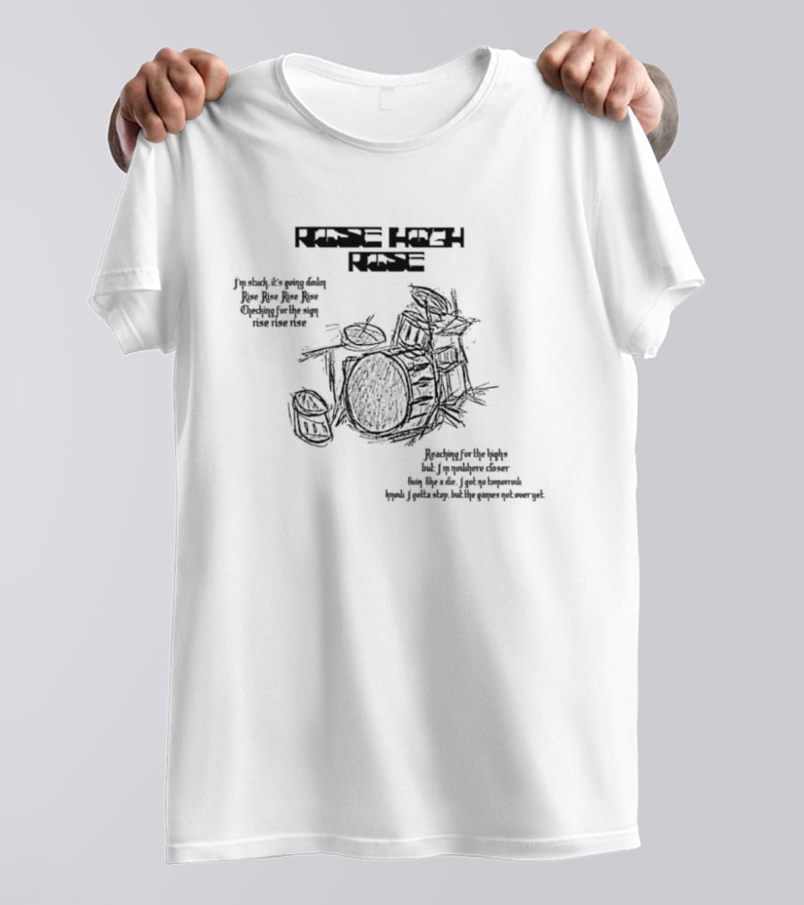 Xdinary Heroes High Rise High Drum Set Passion Nerve Chaos And Guts T-Shirt