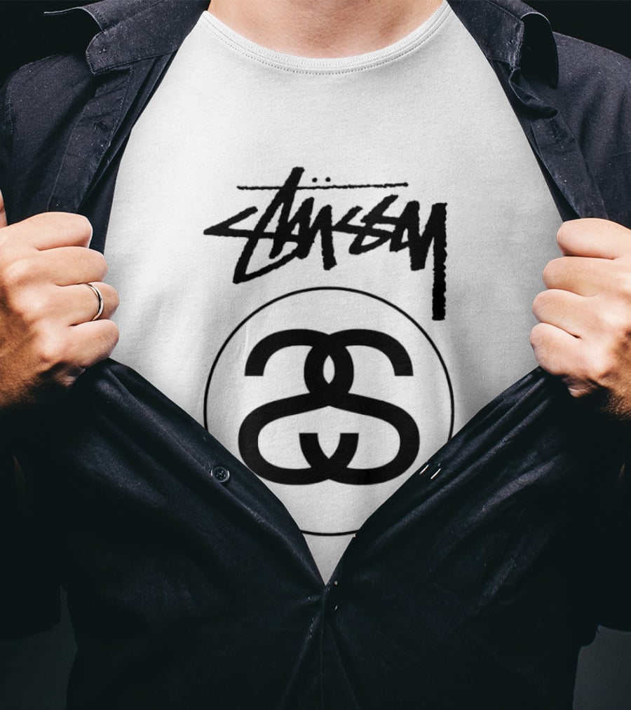 Stüssy Skateboarding Streetwear Iconic SS T-Shirt