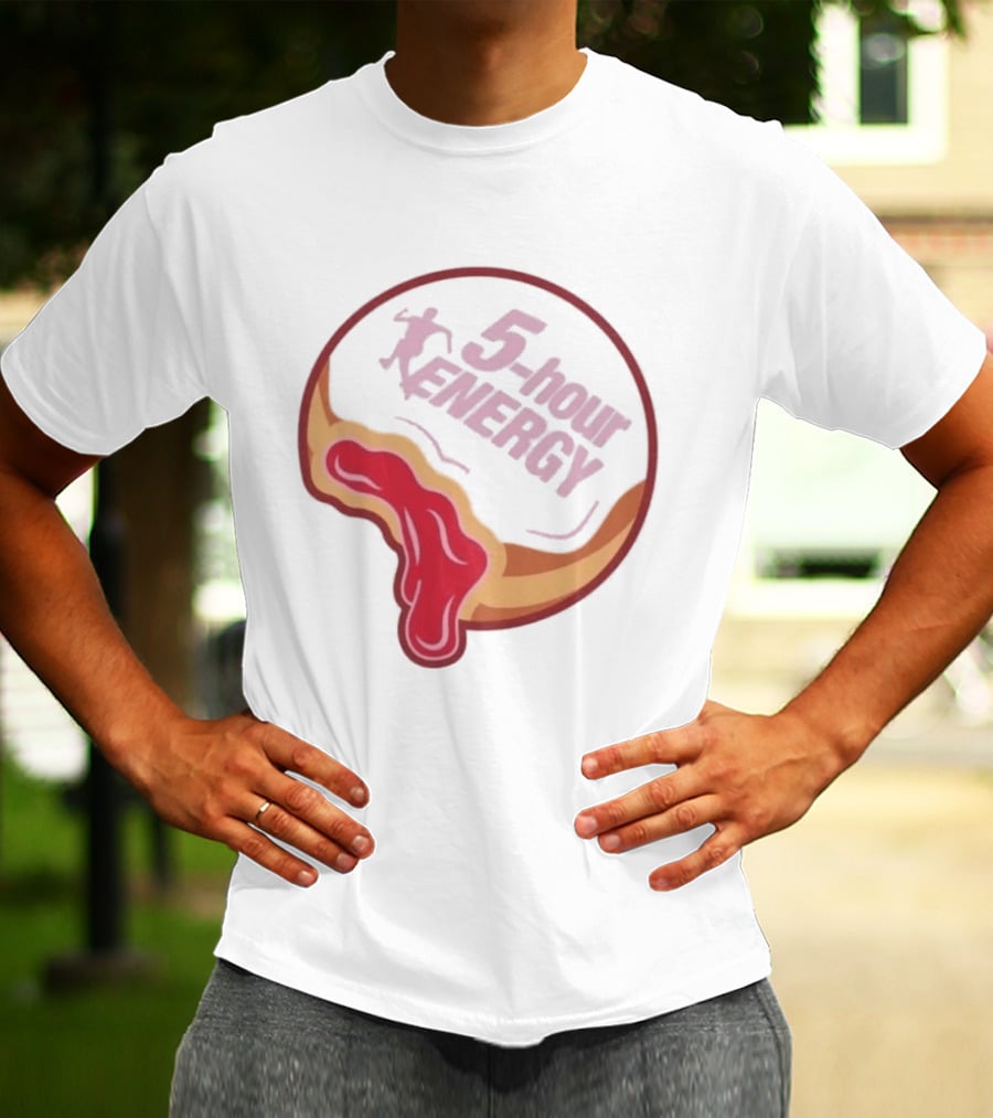 5 Hour Energy Jelly Donut T-Shirt