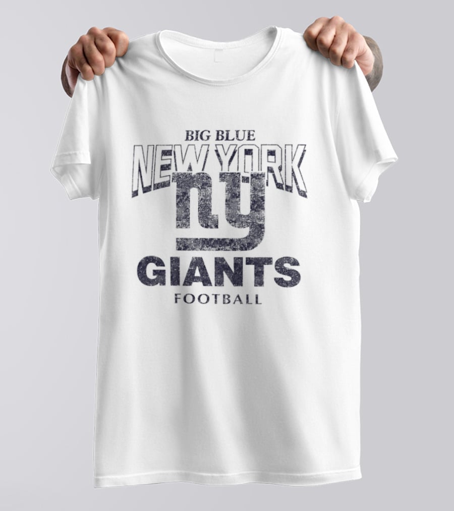New York Giants Big Blue Football NY T-Shirt