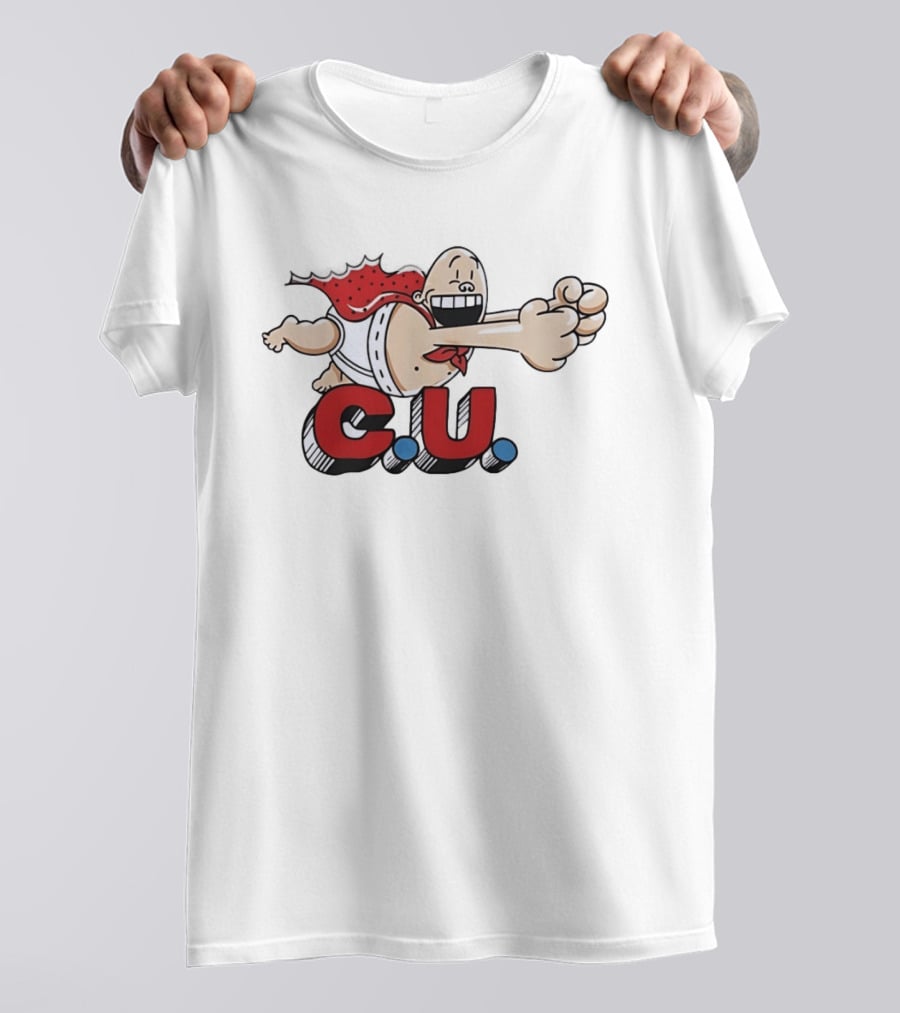 Captain Underpants CU Dav Pilkey Flying Hero T-Shirt