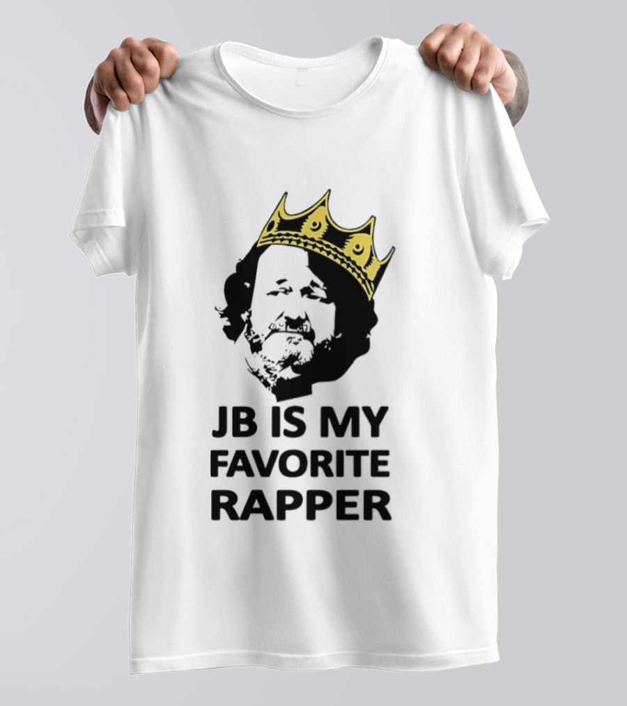 JB Is My Favorite Rapper King Crown Music T-Shirt