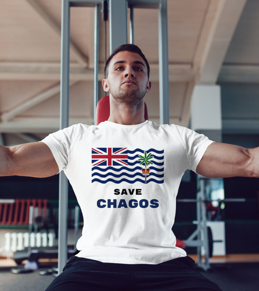 Save Chagos British Indian Ocean Territory Flag Campaign T-Shirt