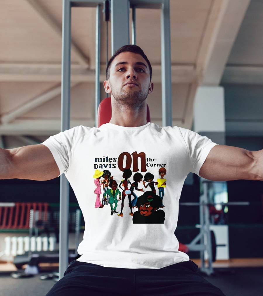 Miles Davis On The Corner Album Characters T-Shirt