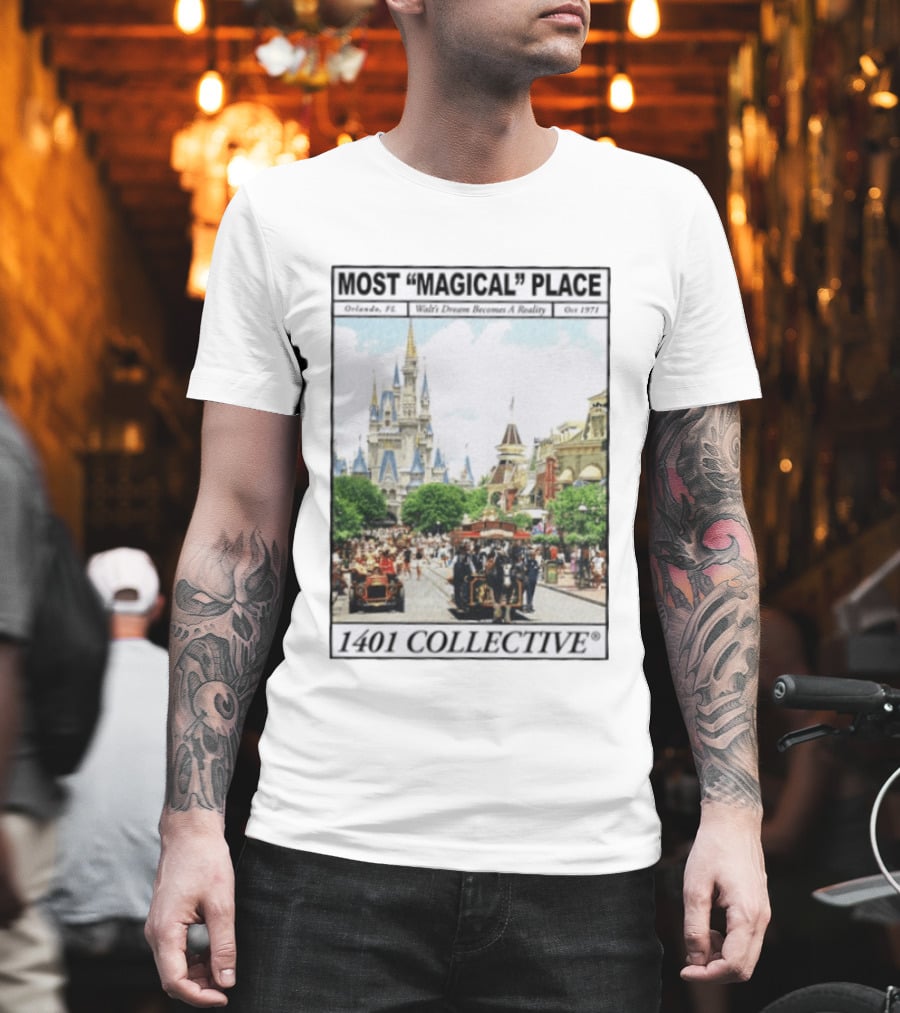 Most Magical Place Orlando Walt's Dream Becomes A Reality Oct 1971 1401 Collective T-Shirt