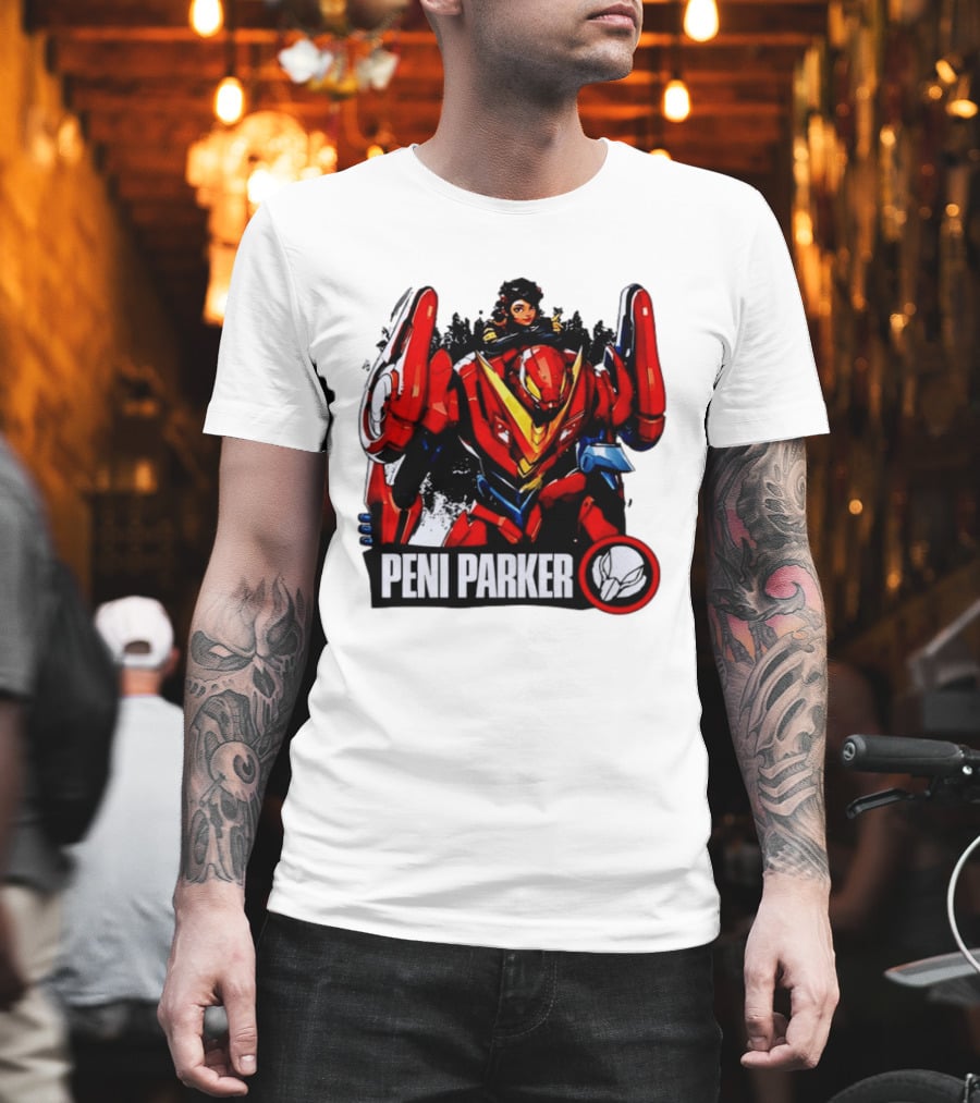 Peni Parker SP//dr Mech Anime Robot T-Shirt