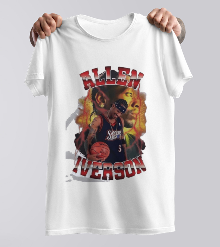 Allen Iverson Philadelphia 76ers Basketball Legend T-Shirt