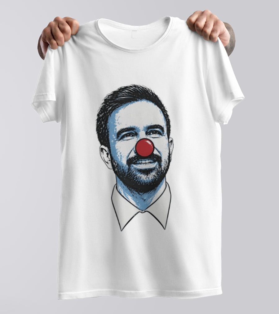Zohran Mamdani Clown Red Nose New York State Assembly T-Shirt