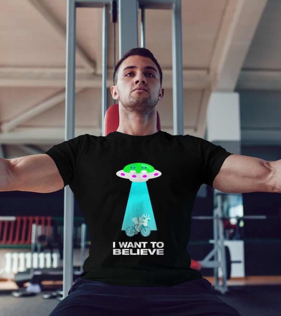 Colnago Cyclist UFO I Want To Believe Cycling T-Shirt