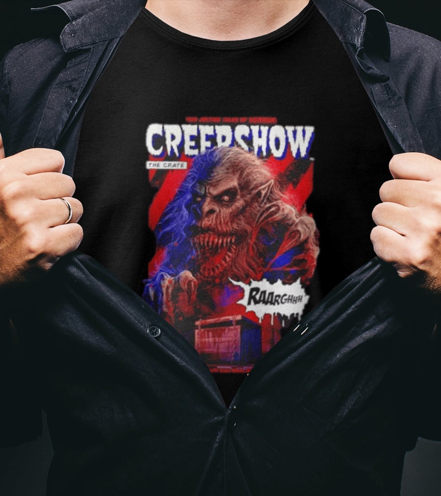 Creepshow The Crate Horror Demon RAARGHH Tales T-Shirt