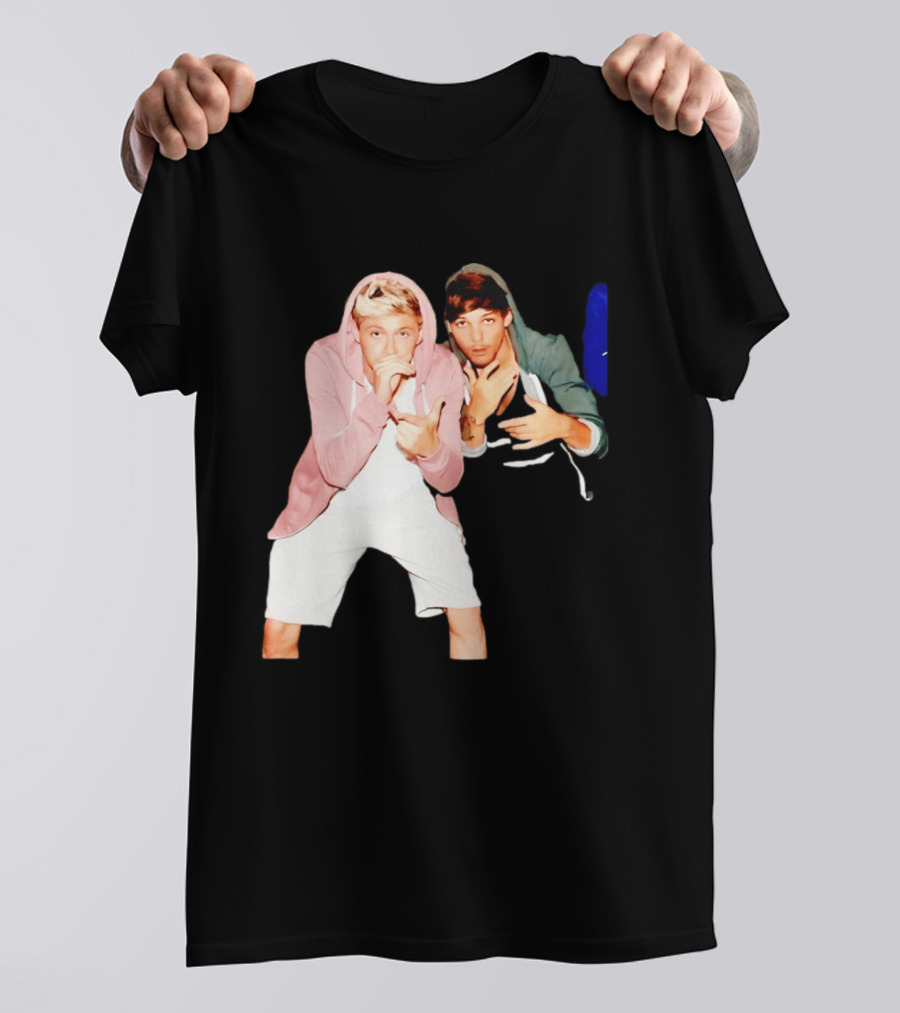 Niall Horan Louis Tomlinson One Direction Pose T-Shirt