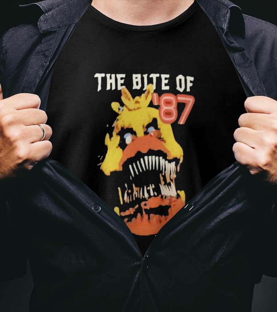The Bite Of '87 Nightmare Chica Five Nights At Freddy's T-Shirt