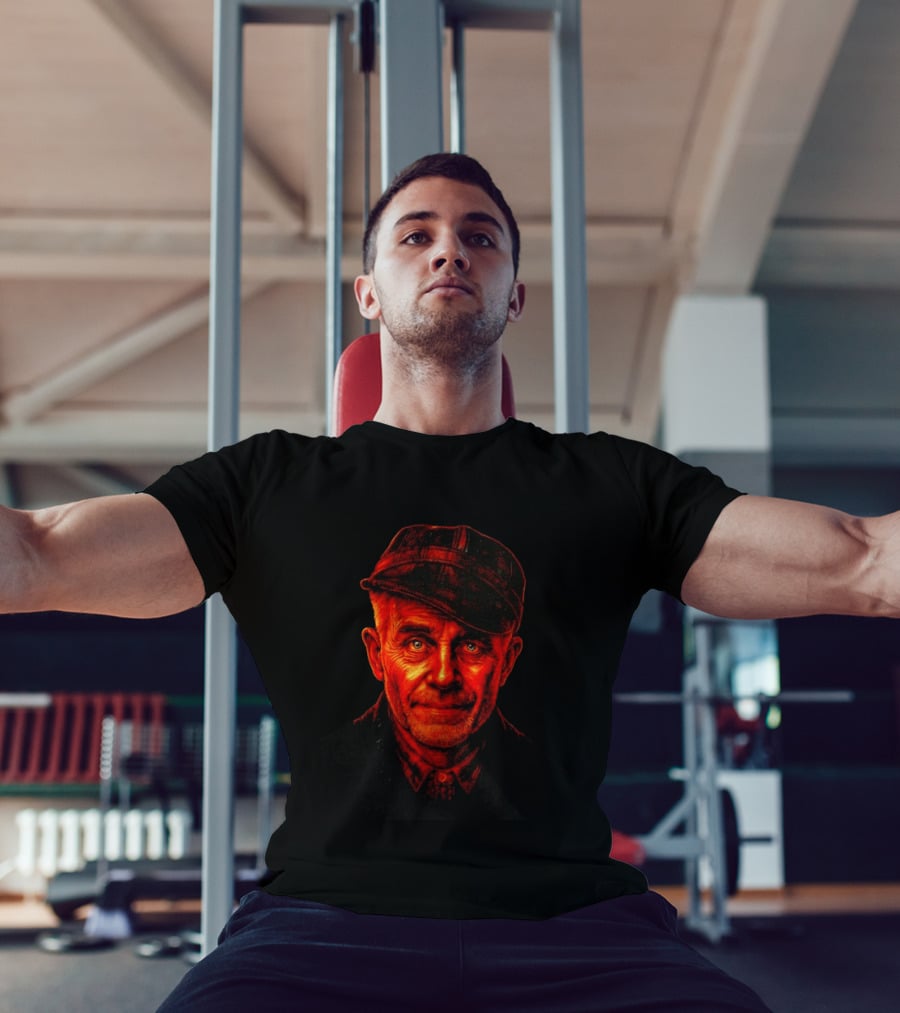 Old Man Artistic Vintage Cap T-Shirt