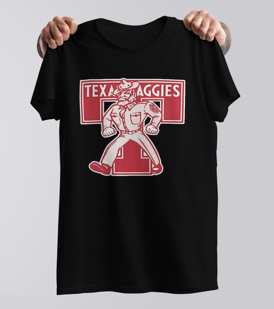 Texas Aggies Reveille Station Old Sarge AMT T-Shirt