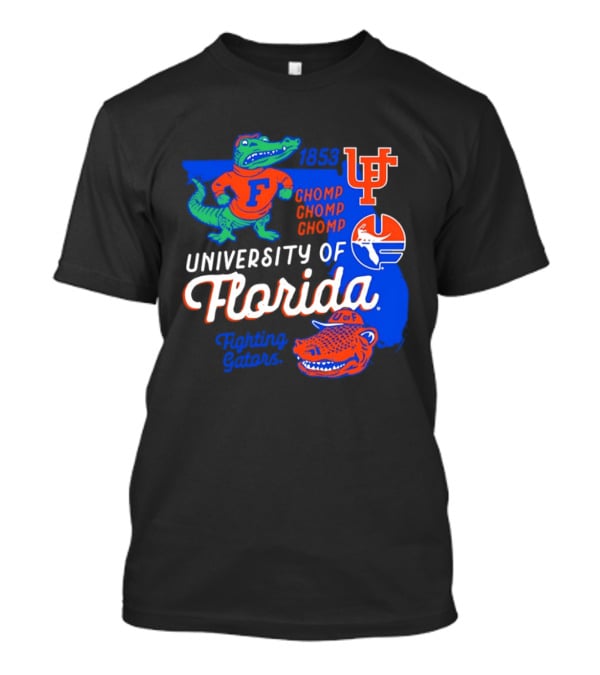 University Of Florida Fighting Gators Chomp Chomp Chomp 1986 U Of F T-Shirt
