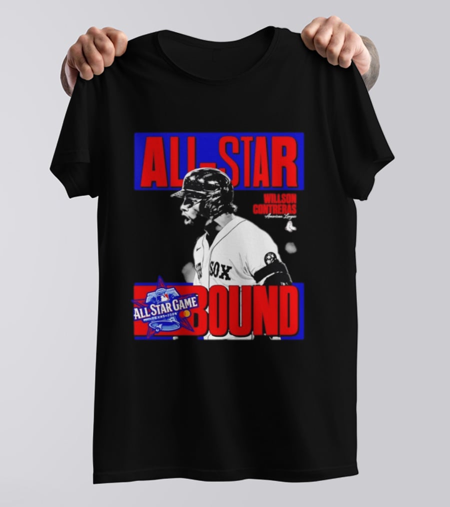 All Star Bound 2024 Willson Contreras Texas American League T-Shirt