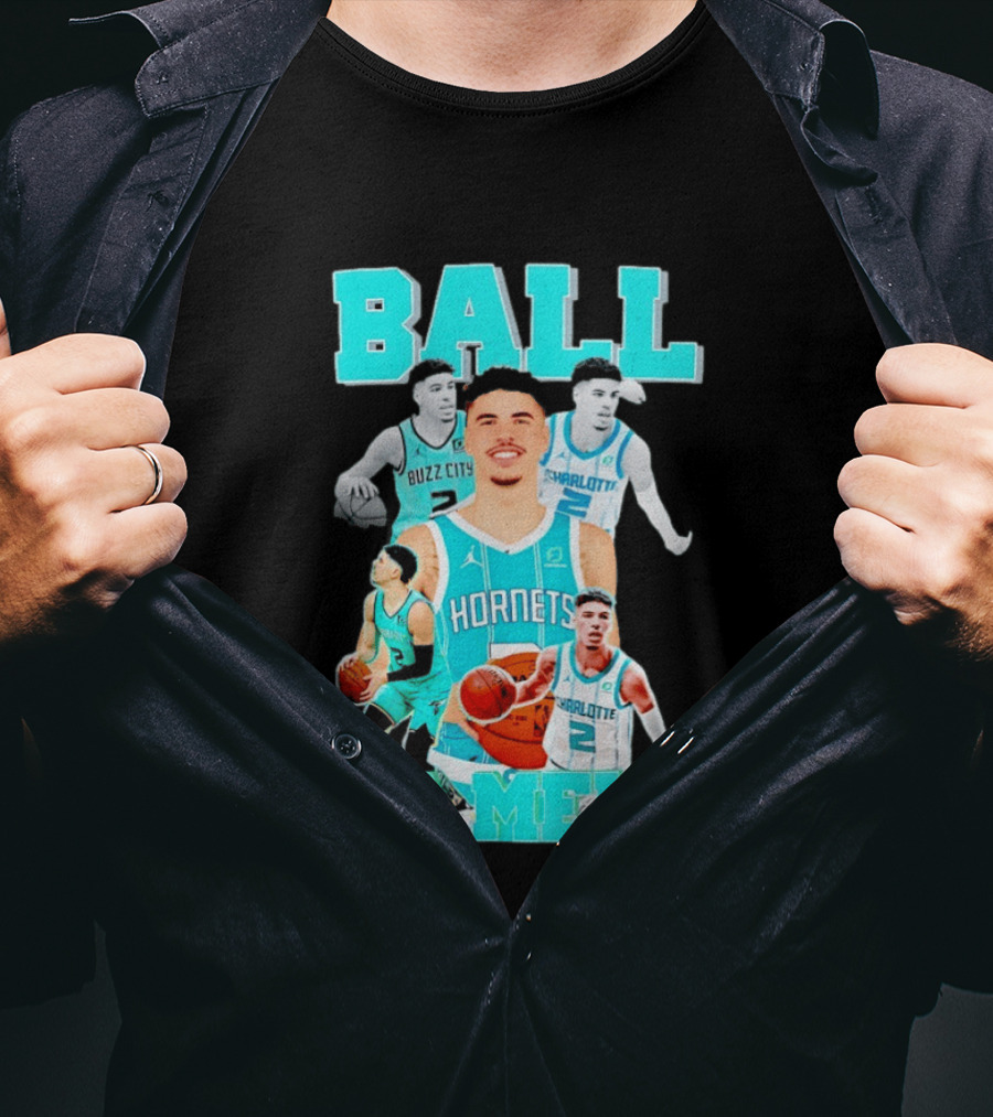LaMelo Ball Hornets Buzz City Charlotte NBA T-Shirt