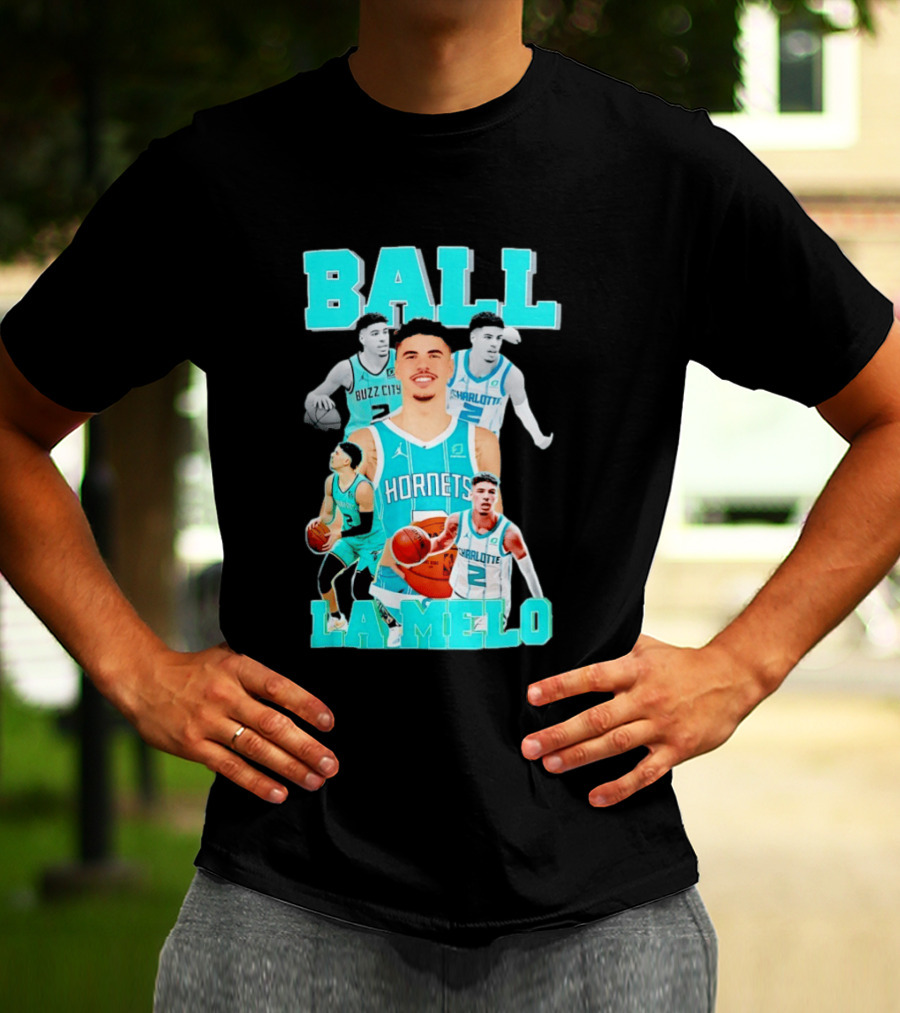 LaMelo Ball Hornets Buzz City Charlotte NBA T-Shirt